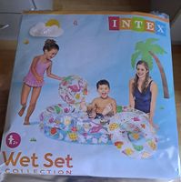 INTEX Kinder Planschbecken Wet Set Sammlung 1.22m Neu (58...