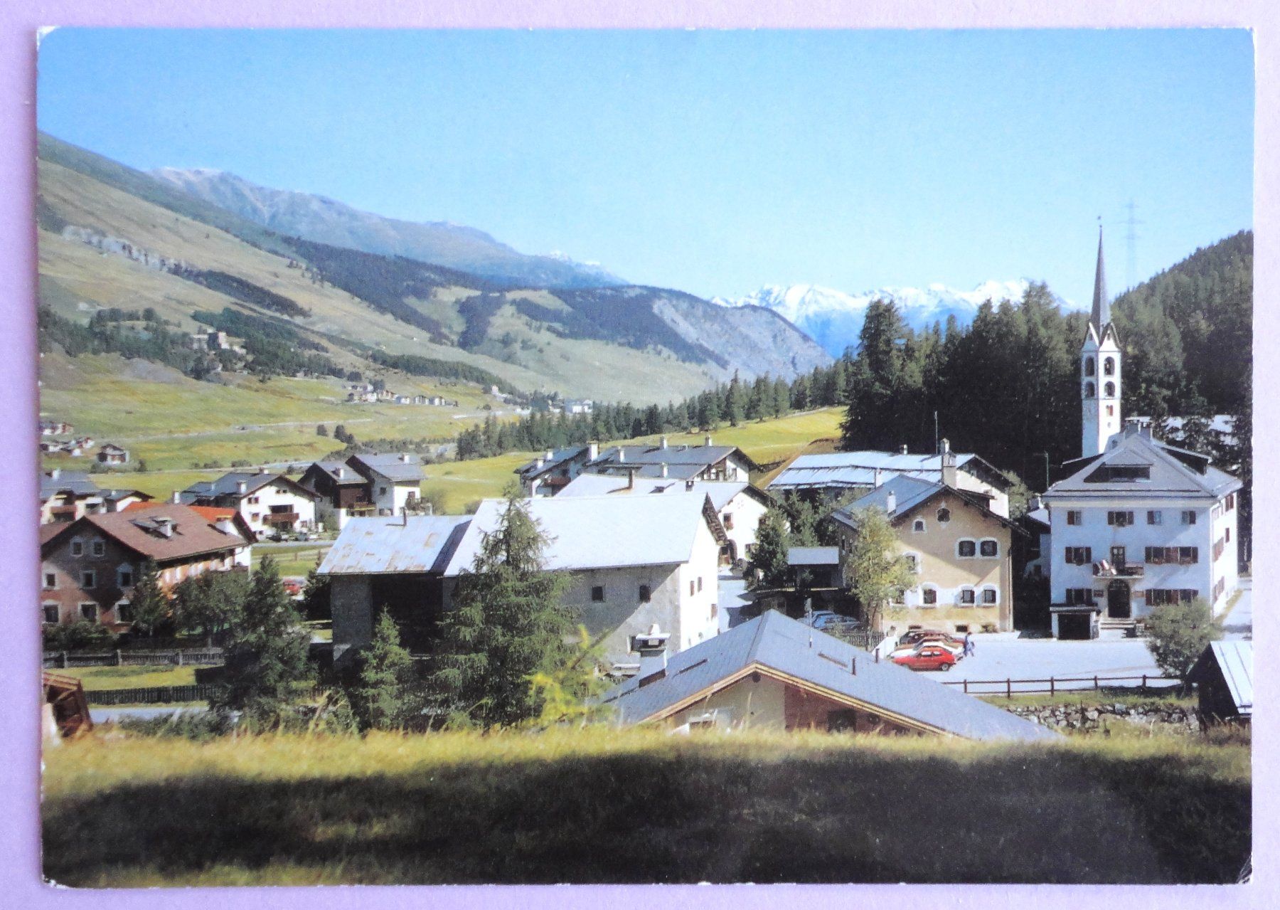 Cartoline postali: La Punt-Chamues-ch – Usato da Fétigny venduto da Billy2miny