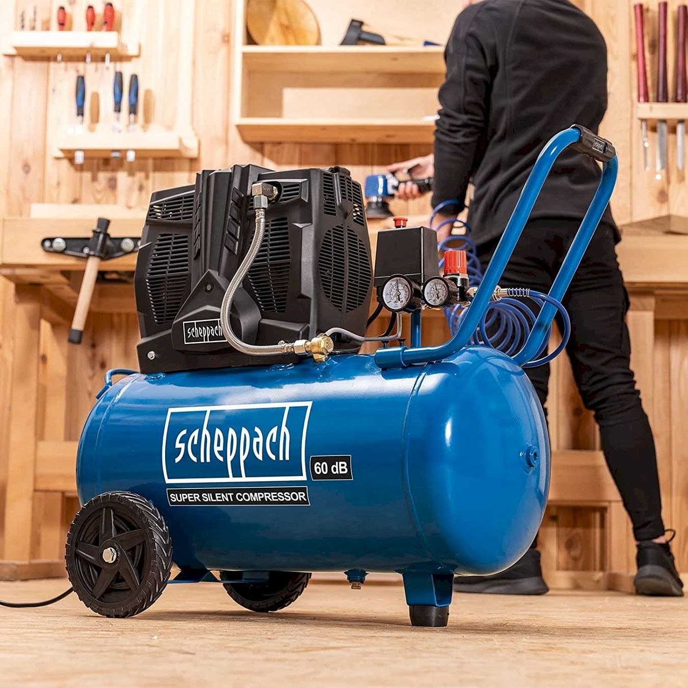 Scheppach Kompressoren: Scheppach Kompressor HC51Si 50L – Neu und originalverpackt aus Bottighofen von zaap 4