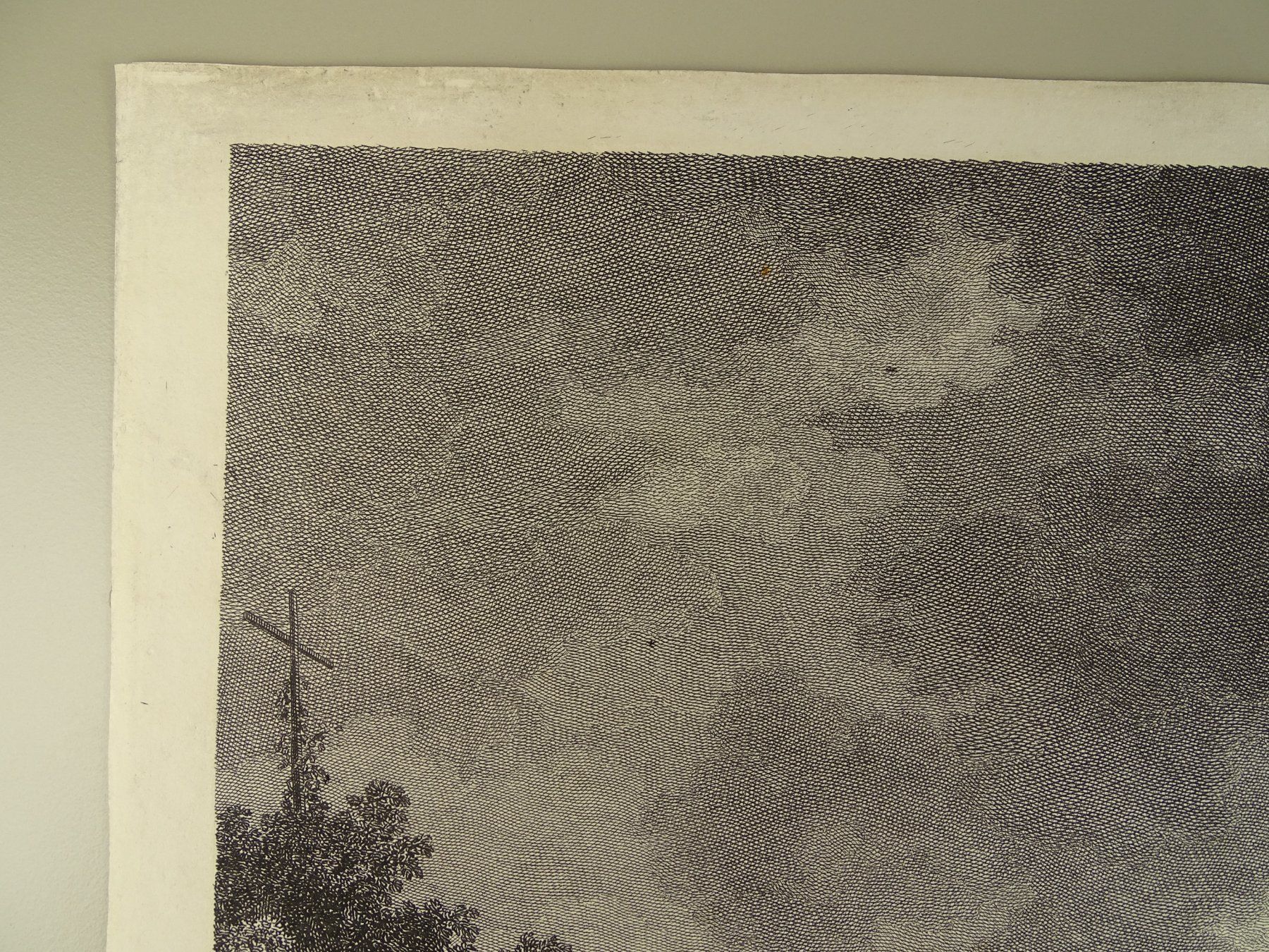 Stiche: LAUFENBURG, GROSSER KUPFERSTICH 1789 – Gebraucht aus Grüningen von Kartensammler 4