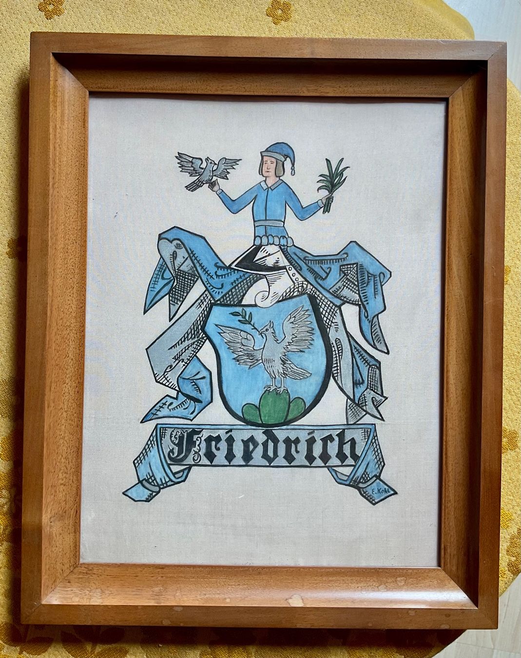 Foto & Immagini: Familien Wappen Friedrich – Usato da Endingen venduto da nathan05 1