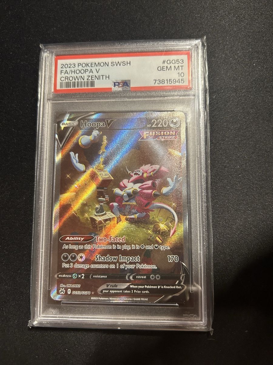 Pokémon Cartes à collectionner: Hoopa V Psa 10 – Neuf avec emballage d'origine à Ettingen par osc_6lj6