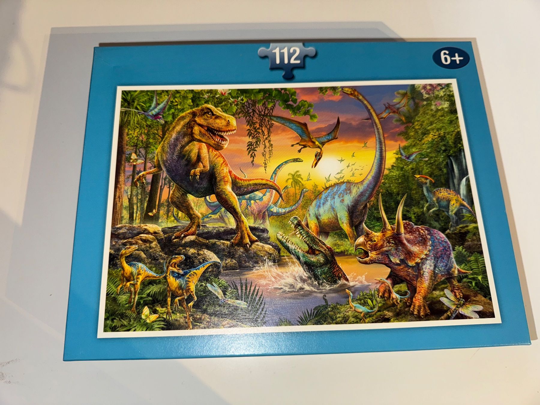 Puzzle: Dinosaurier Puzzle 112 Teile – Usato da Grosswangen venduto da Second_hand_paradise 1