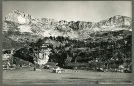 AK sw Alp Aelggi OW mit Haupt, Brünighaupt ≈ 1952