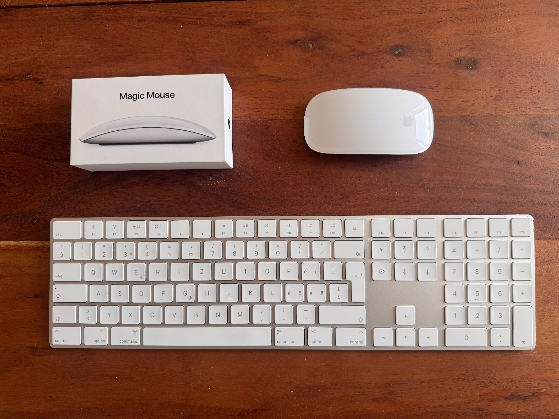 Apple Tastiere: Apple Magic Mouse + Apple Magic Keyboard (CH-Layout) – Usato da Zürich venduto da DaStucchi