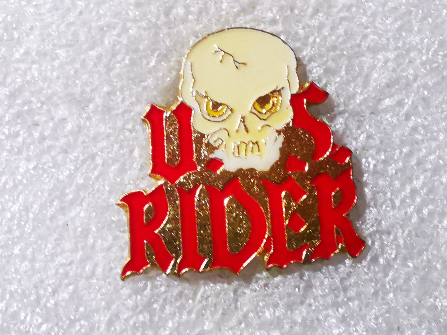 Placchette & Badge: Ansteckpin 72: US Rider – Usato da Oppligen venduto da Pin-Fall-Shop