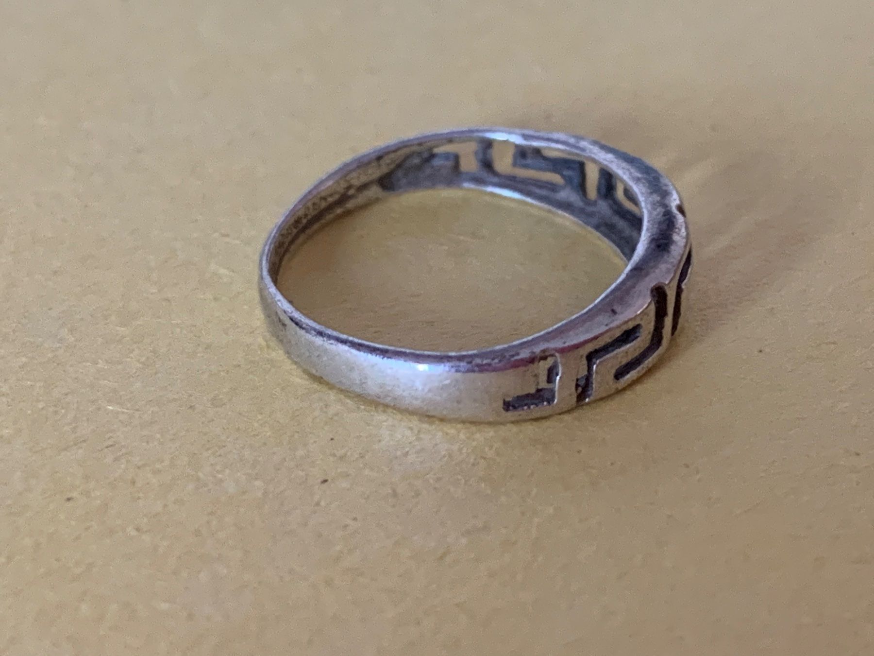 Anelli: Silberring griechisches muster (51) – Usato da Laufen venduto da belleskulptur 1