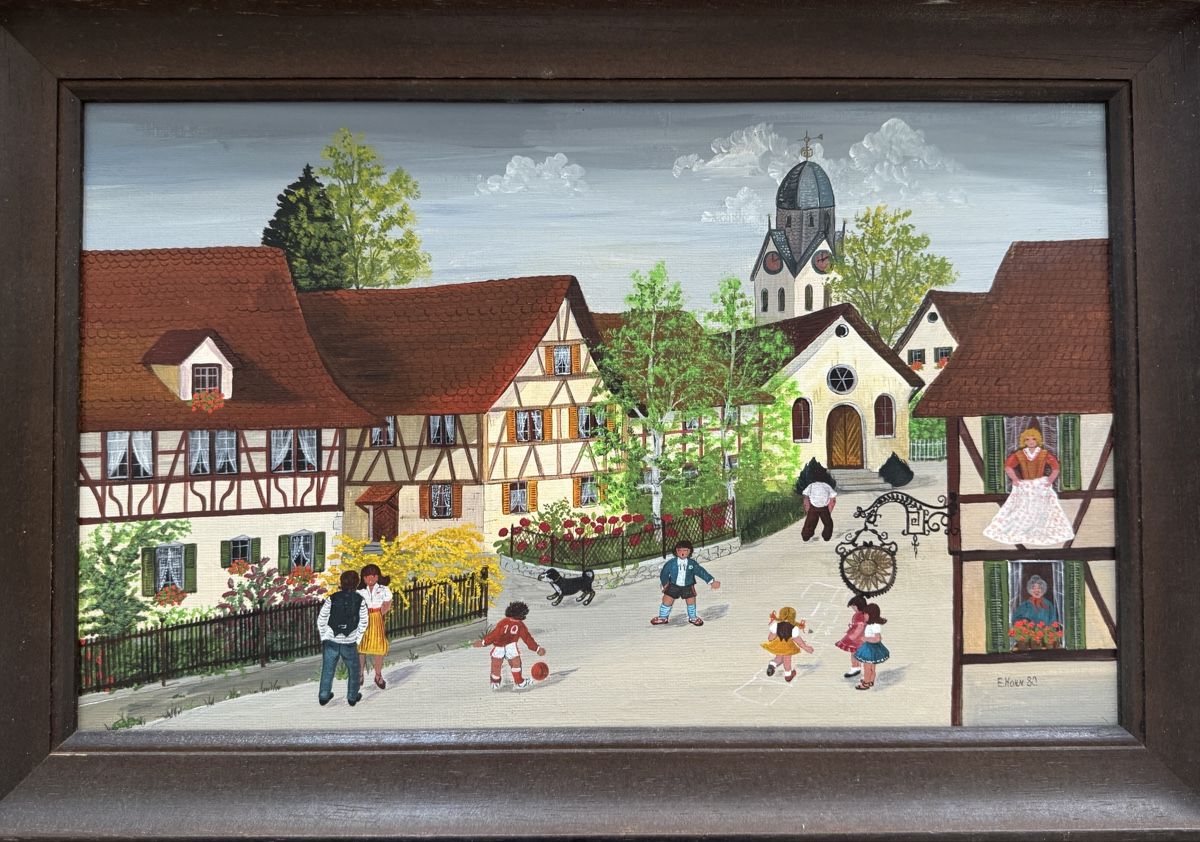 Dipinti: Appenzeller Bild Original Edith Horn – Usato da Glattfelden venduto da debra11