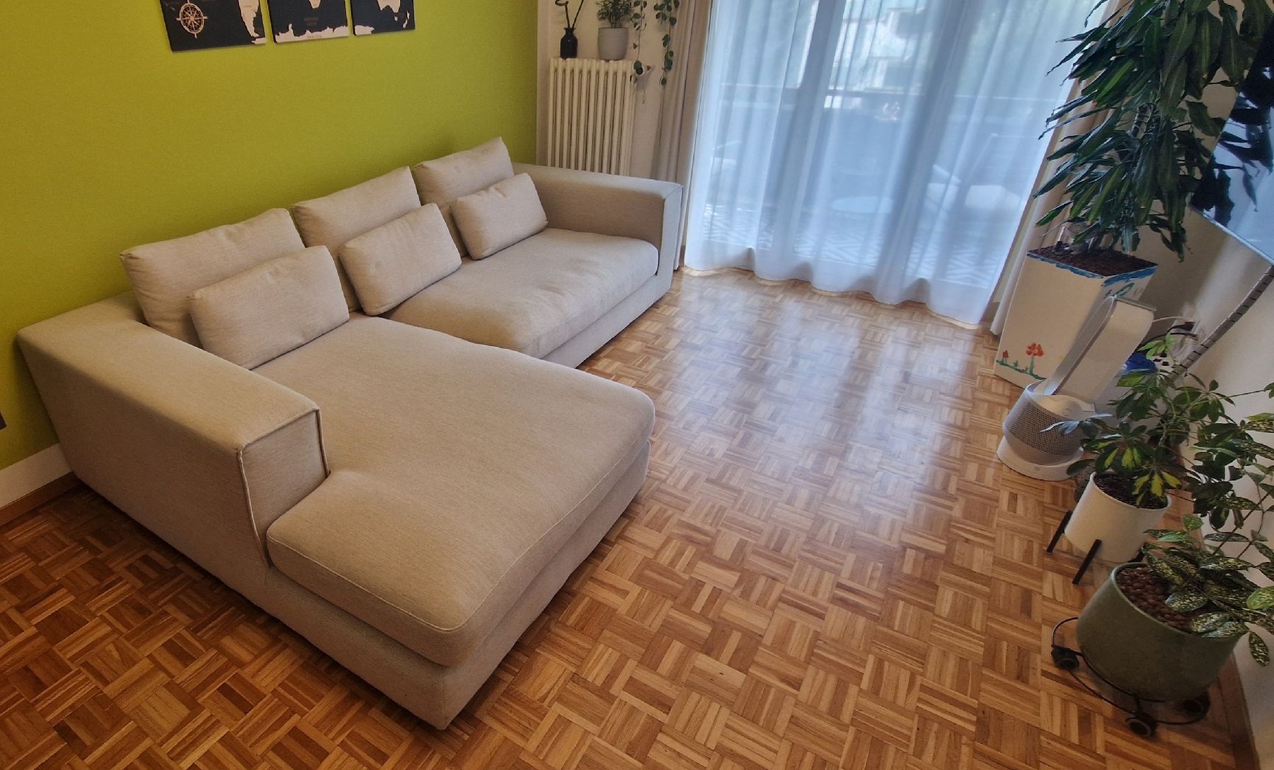 Divani: Ecksofa, beige – Usato da Zug venduto da Pinche0 2
