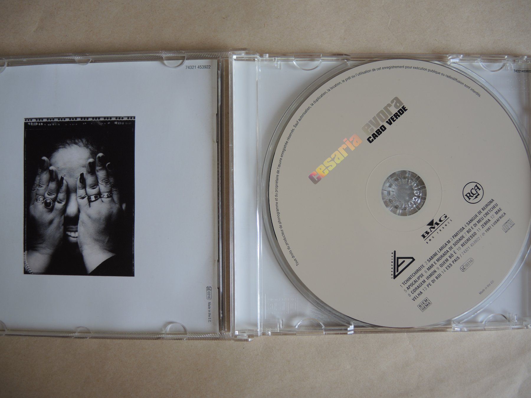 CD: CD cesaria evora - CABO VERDE – Usato da Rorschach venduto da maeck8 1
