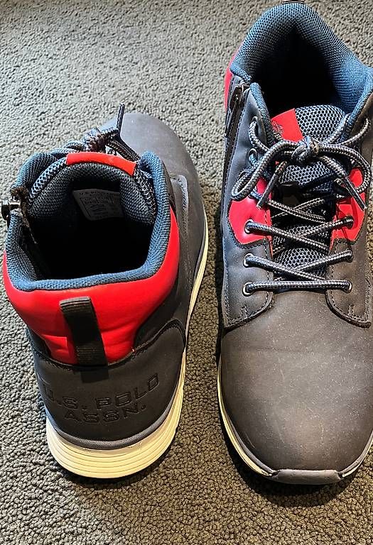 Schuhe für Jungen: U.S. Polo Assn. Sneaker high, blue/red Gr. 39 – Gebraucht aus Wuppenau von Karin0201 2