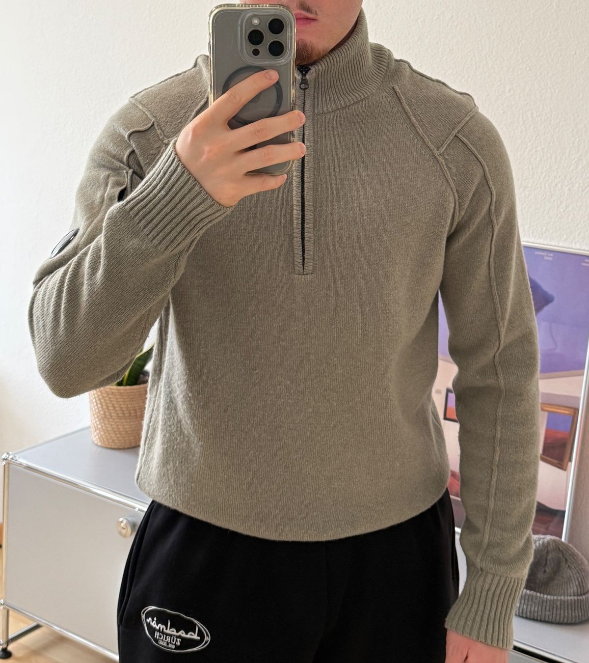 CP Company Maglioni & Felpe: C.P. Company – Lambswool Half Zip Pullover –Size 48 – Usato da Widen venduto da Elio.m 3