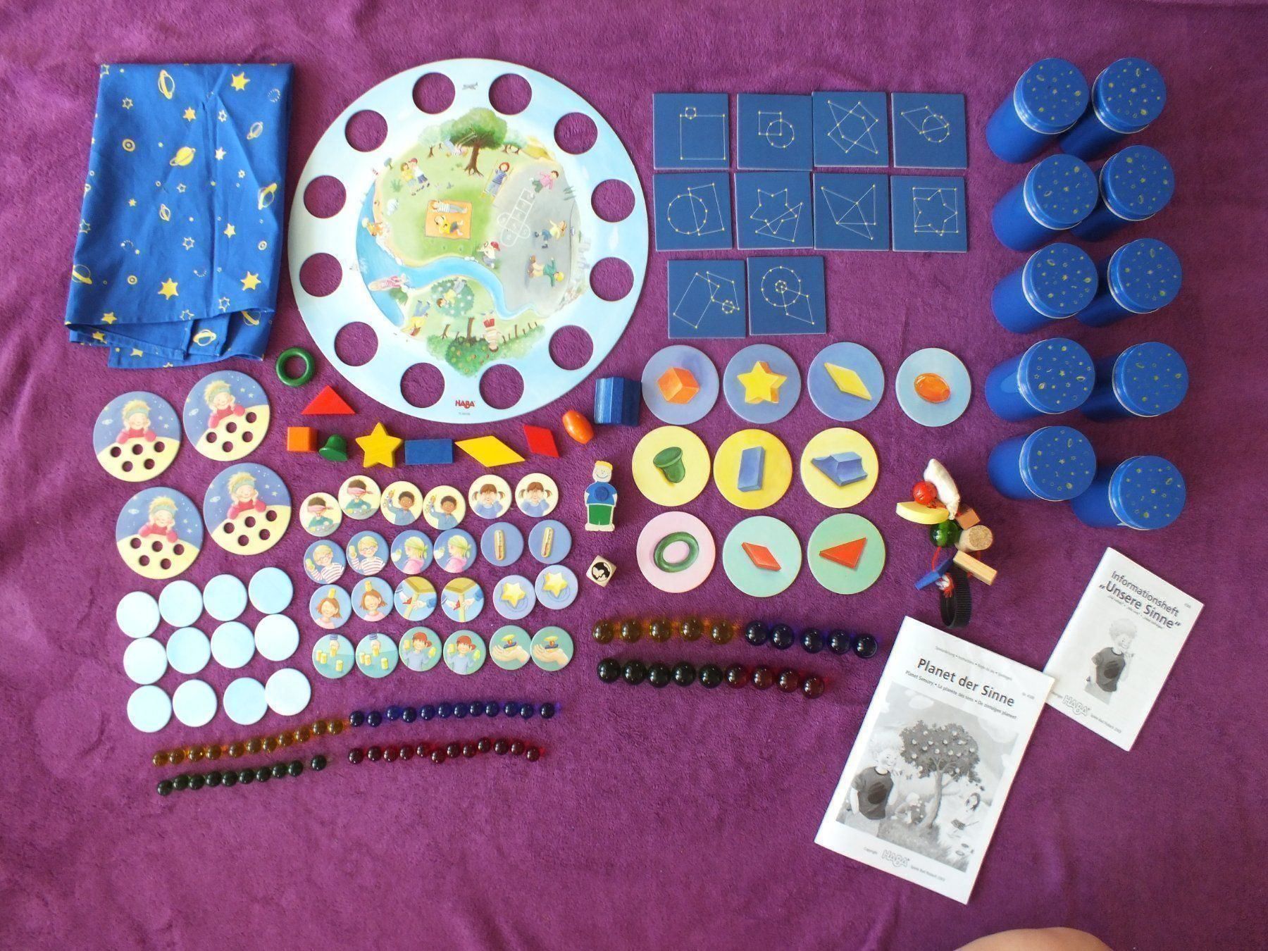 Haba Spiele: HABA Lern Spiel - Planet der Sinne – Gebraucht aus Müllheim Dorf von Seeeule01 4