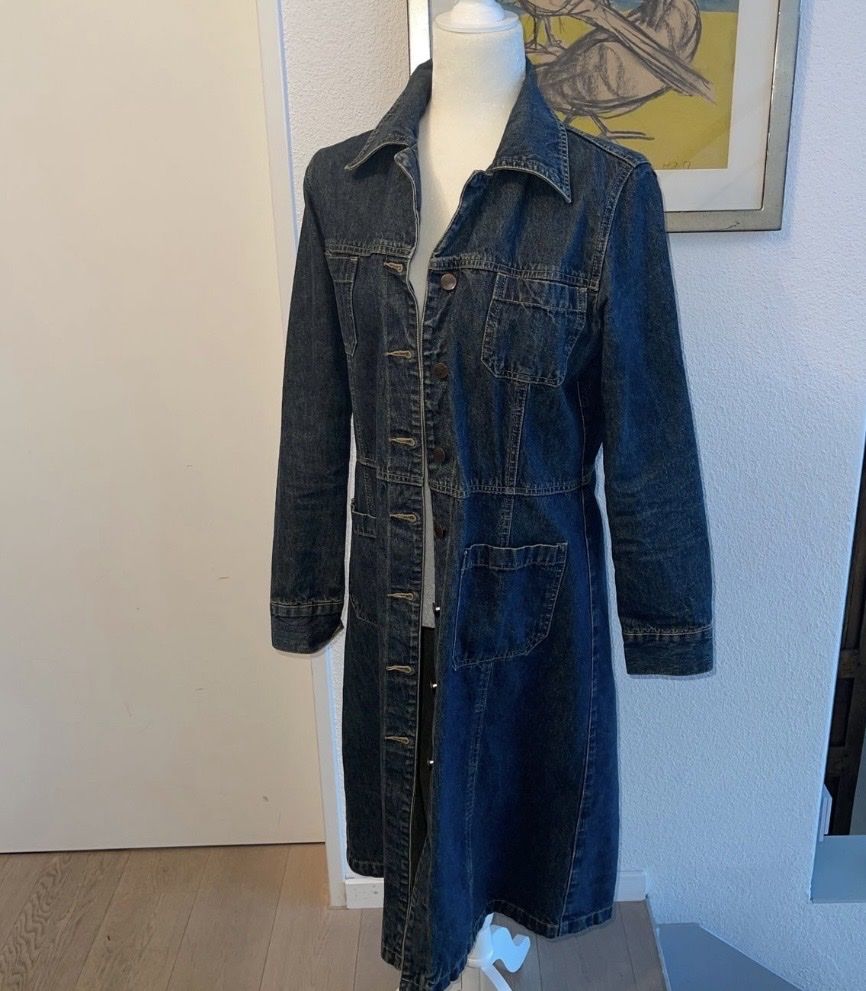Cappotti: Vintage Jeans Mantel – Usato da Zürich venduto da laribuechel 1