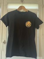T-Shirt Schwarz Grösse S mit Pilz Print