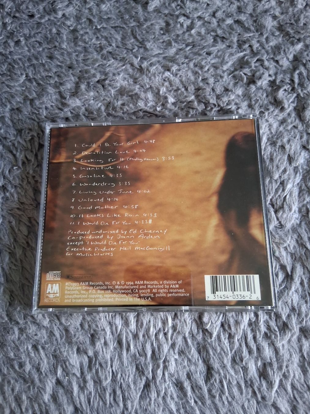 CD: JANN ARDEN     LIVING UNDER JUNE     CD – Usato da Wetzikon ZH venduto da Ramones01 1