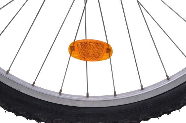 Pièces détachées: Speichenreflektor, oval, orange, 2 Stück – Neuf avec emballage d'origine à Oensingen par Liquidations-Shop