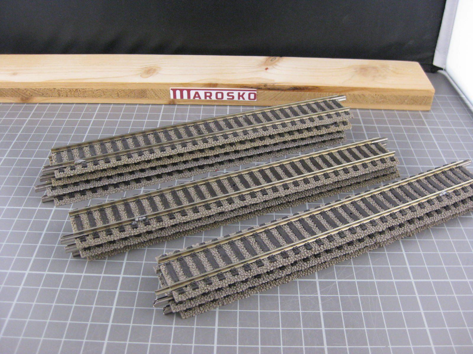 Fleischmann Modellini di ferrovie: Fleischmann  Profigleis  10x 6101 Gerade 200mm, – Usato da Malters venduto da Marosko