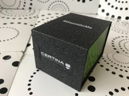 CERTINA ORIGINAL - WATCH CASE BOX ECRIN SCHACHTEL - NEW !!!