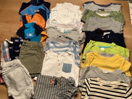 Kleiderpaket Sommer Jungs Grösse 80