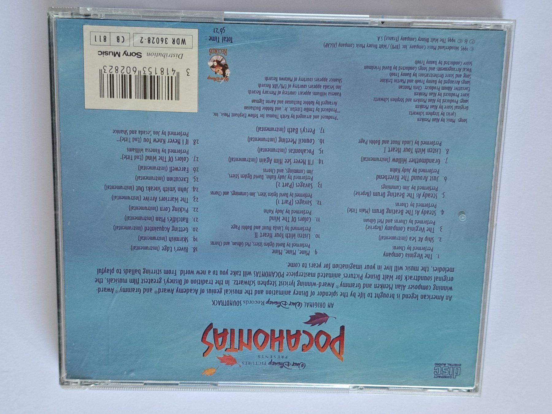 CDs: Cd Disney Pocahontas – Gebraucht aus Pully von bro_n52j 1