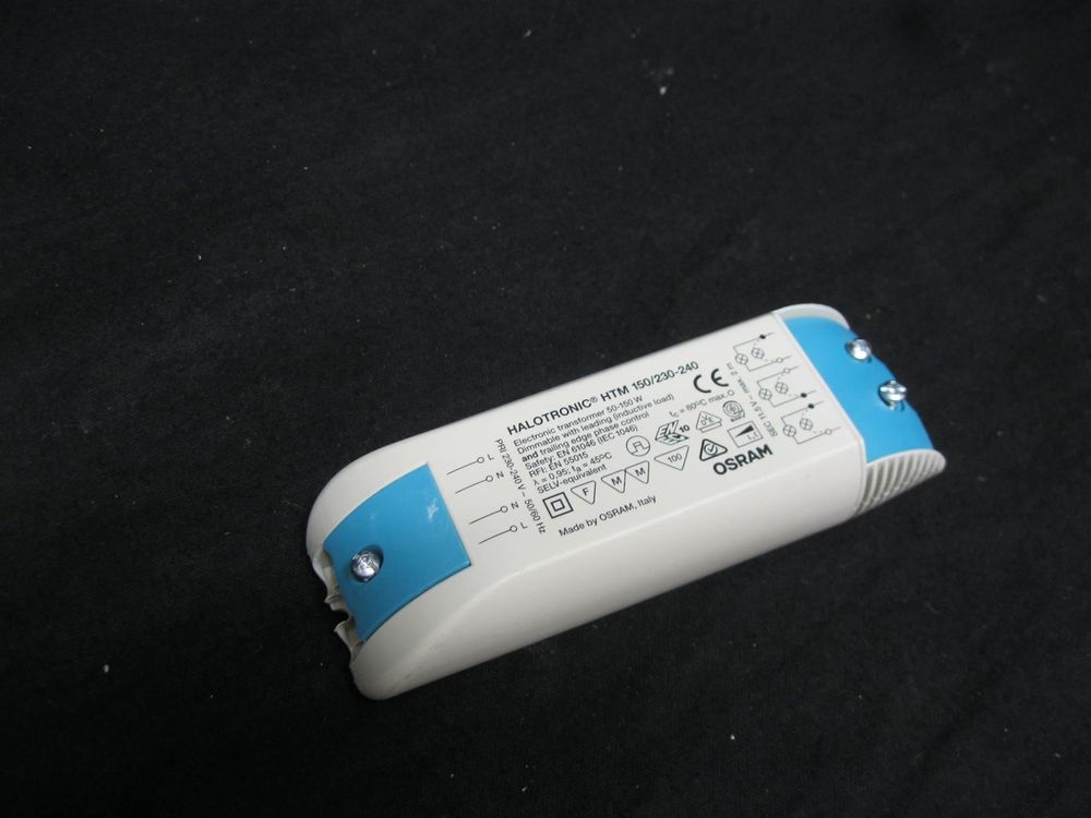 Transformateur électronique OSRAM Halotronic HTM 70/230-240 - 20-70W - 12V - Occasion