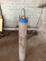 Bouteille d'oxygène Carbagas 50 litres 200 bar usagée