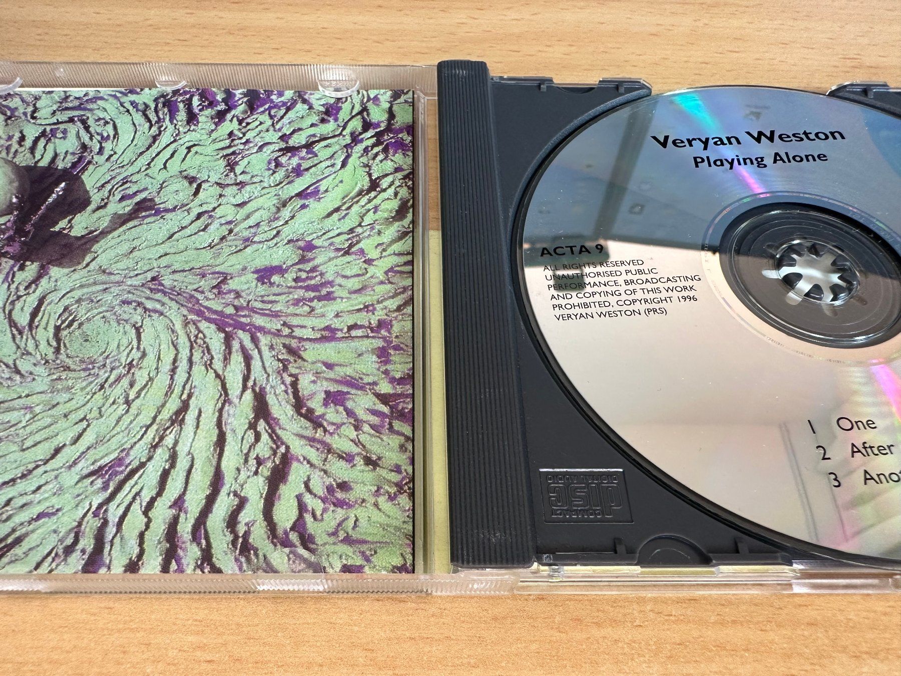 CDs: Veryan Weston – Playing Alone – Gebraucht aus Rikon im Tösstal von Alpenmutz 2