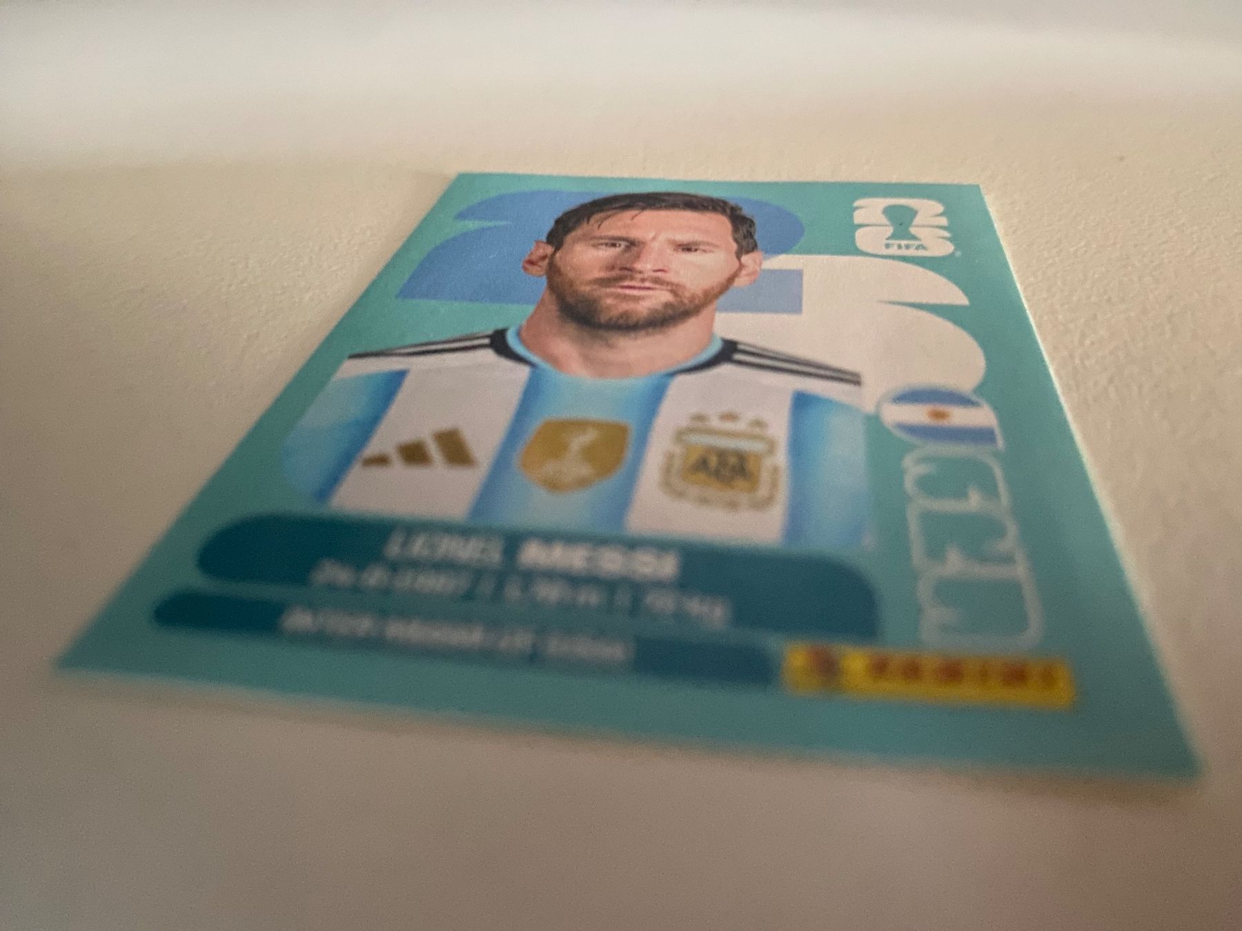 Panini Cartes à collectionner: Panini Bild Messi. Argentinien WM 2026. Seltene Version – D'occasion à Hergiswil LU par FcMalkov 1