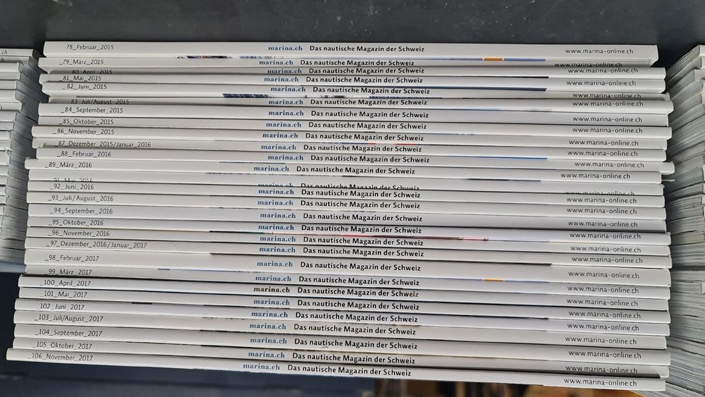 Revues & Magazines: Umfangreiche Sammlung Marina.ch - Zeitschriften: – Neuf (Voir description) à Rheinfelden par ur11er 2