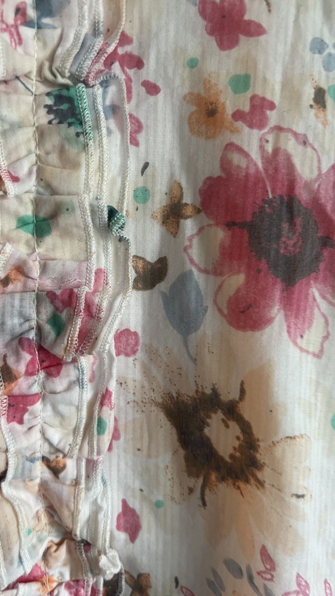 Kleider & Röcke: Sommerkleid Gr.146 mit Blumen – Gebraucht aus Tagelswangen von Bomu 2