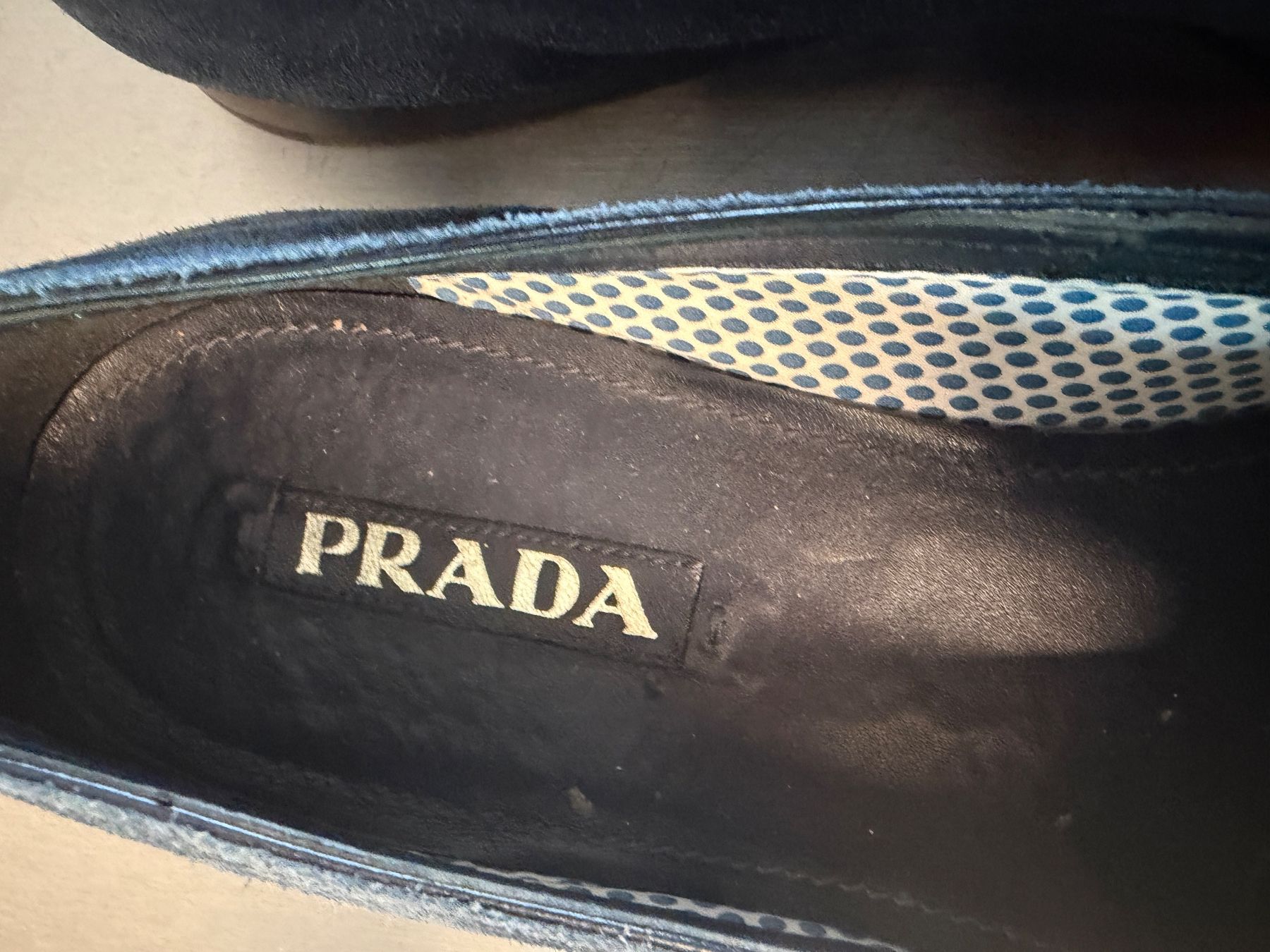 Prada Scarpe da uomo: Prada loafers suede navy taille 9 – Usato da Gockhausen venduto da jdu_hzd2 4
