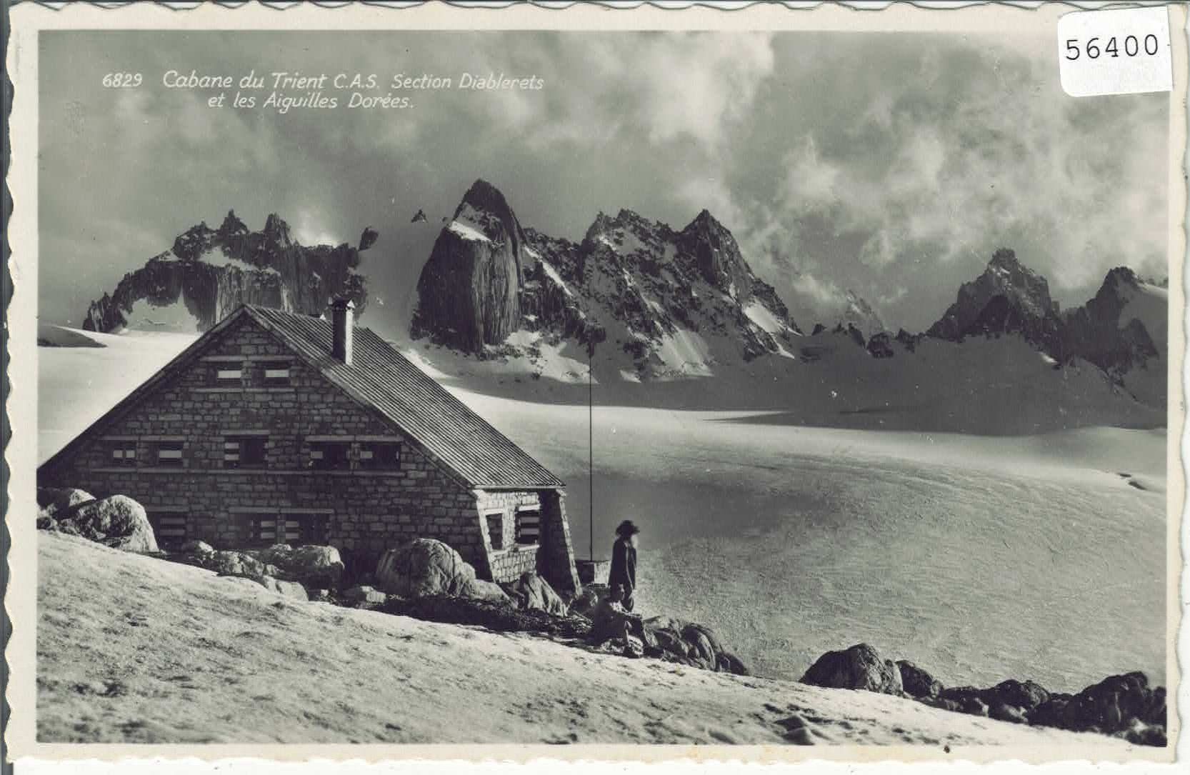 Ansichtskarten: Cabane du Trient C.A.S. Section Diablerets et les Aiguilles – Gebraucht aus Ettingen von Kartenplanet