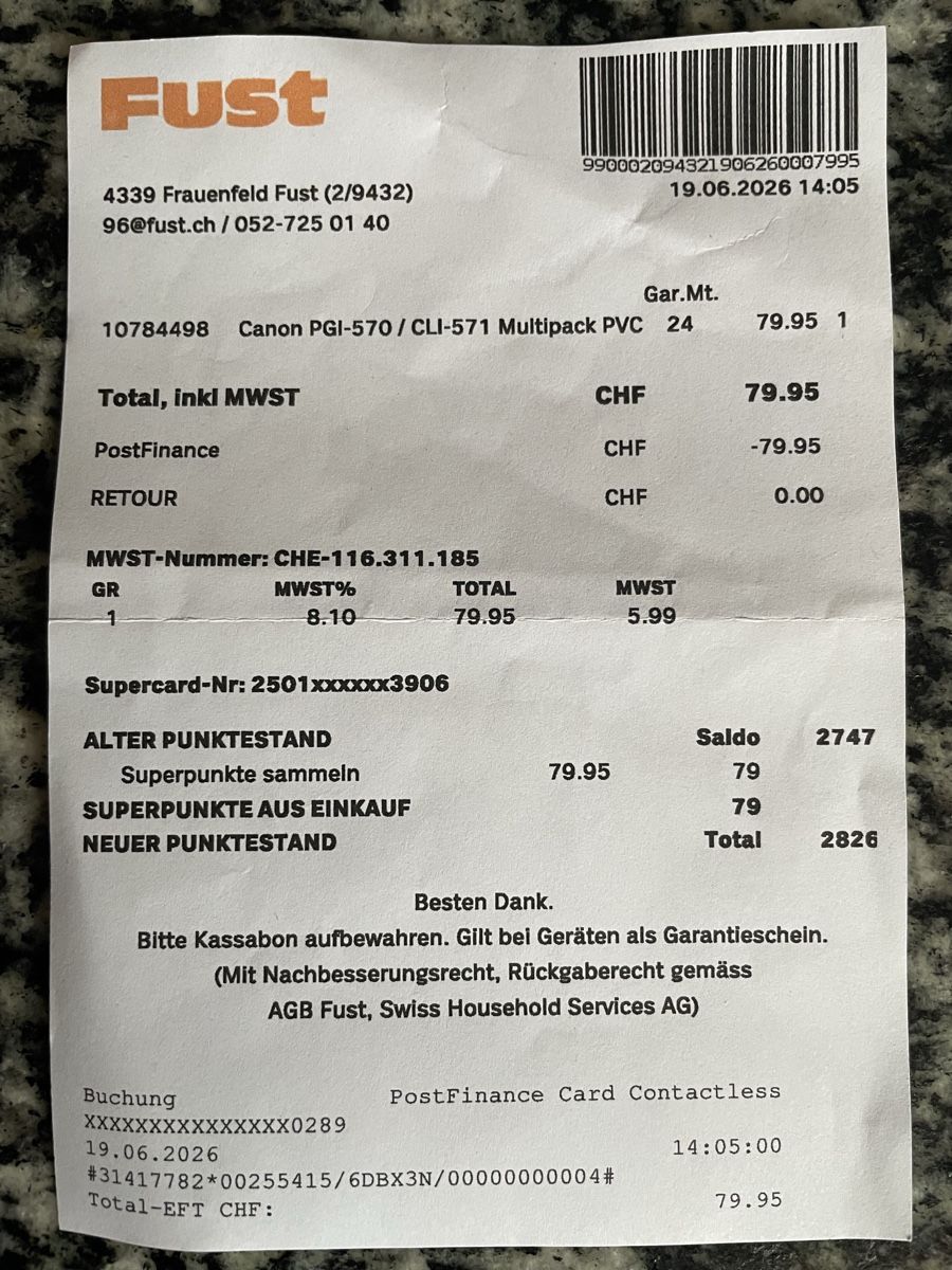 Canon Cartouches & Toner: CANON Druckerpatronen Multipack PGI 570 CLI 571 – Neuf (Voir description) à Rickenbach ZH par u2540 2