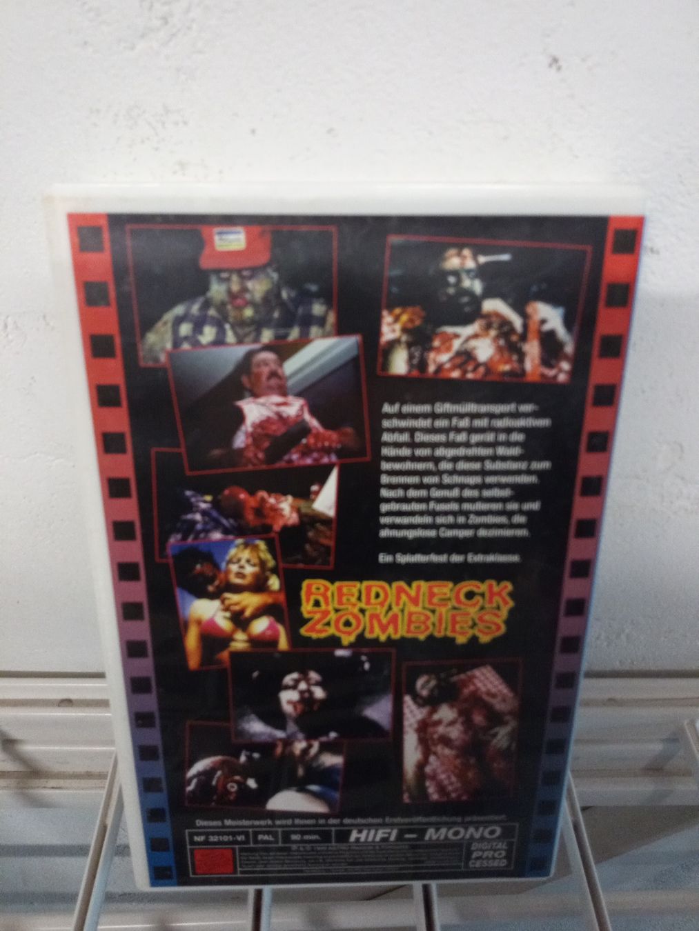 VHS REDNECK ZOMBIES ASTRO VIDEO KULT UNCUT SPLATTER COMEDY (Gebraucht ...