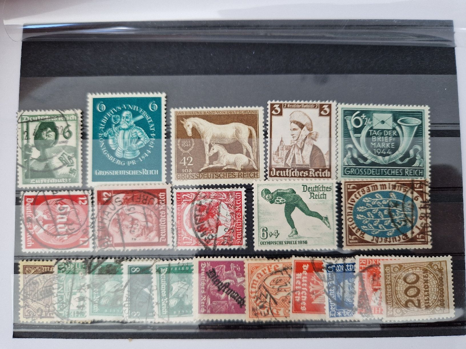 Tutti i francobolli: Deutsches Reich Briefmarken – Usato da St. Gallen venduto da Enrico_SG