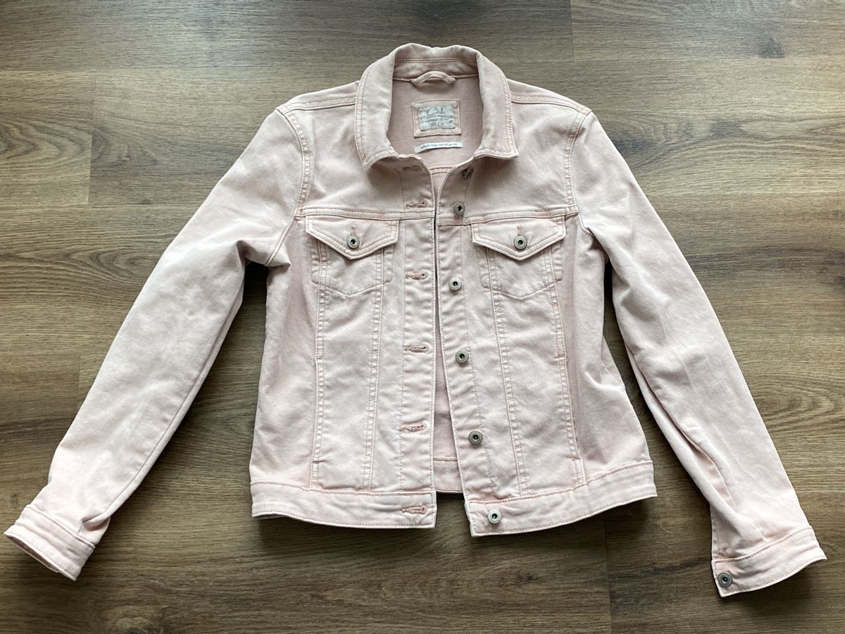 Giacche: Clockhouse Jeansjacke, Gr. 38, Rosa – Usato da Schlosswil venduto da maga09