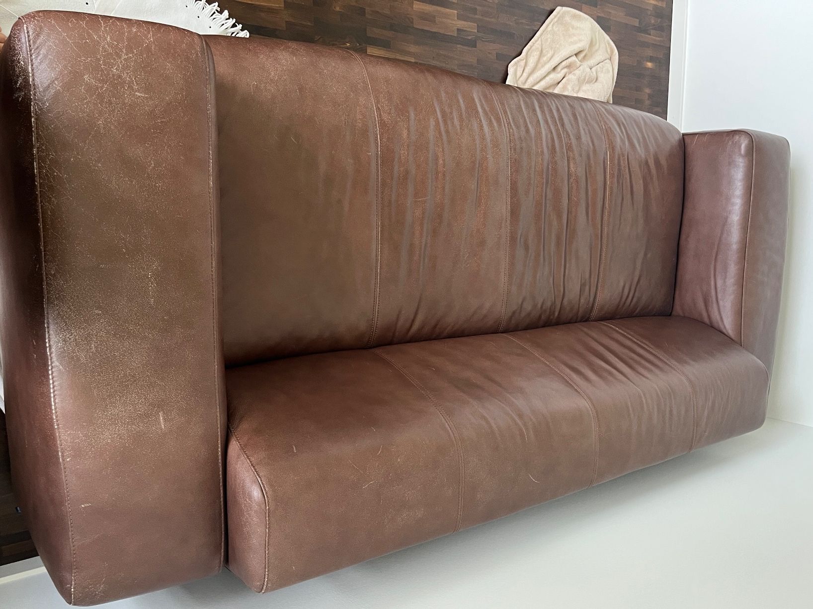 Divani: Charmantes Ledersofa braun – Usato da Baar venduto da Aral_F 1