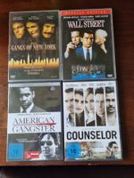 Gangs of New York, Wall Street, American Gangster, Counselor
