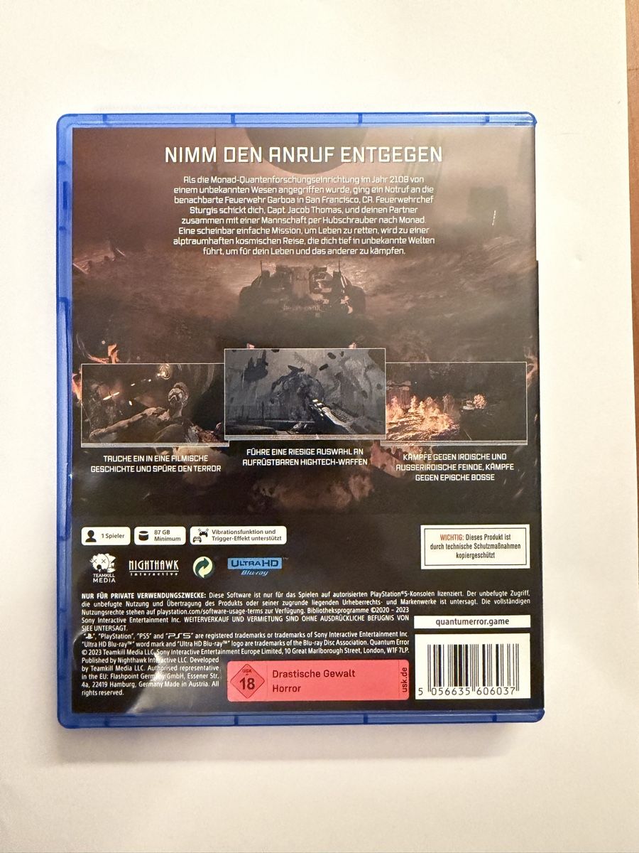 Sony Giochi: Quantum Error Ps5 Game – Nuovo (secondo la descrizione) da Hendschiken venduto da Jamie2006 1