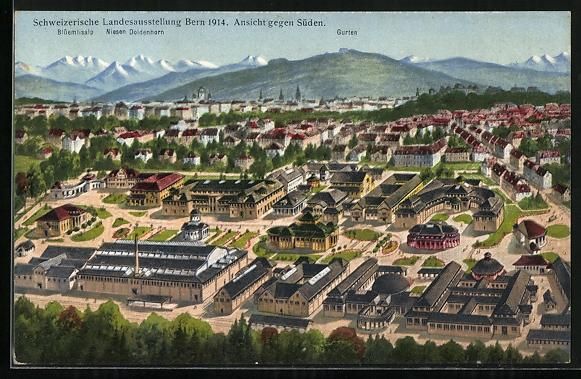 Cartoline postali: Bern, 19. Schweizerische Landesausstellu – Usato da Berlin venduto da bartko-reher