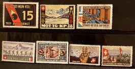 LOT BRIEFMARKEN SCHWEIZER ARMEE