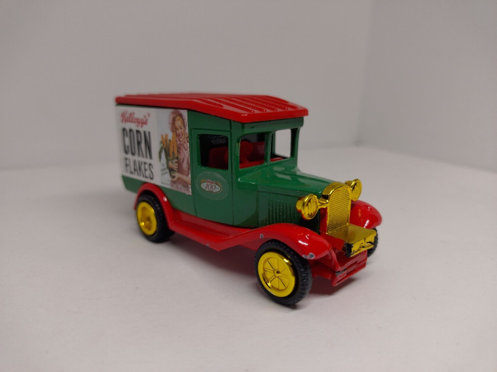 Corgi Toys Modellautos: Camionnette Kellogg's Corn Flakes, modèle réduit, vert/rouge – Gebraucht aus La Chaux-de-Fonds von Pierrot8404 1