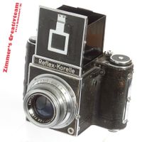 Reflex-Korelle, Tessar 8cm 2.8, Rollfilmkamera