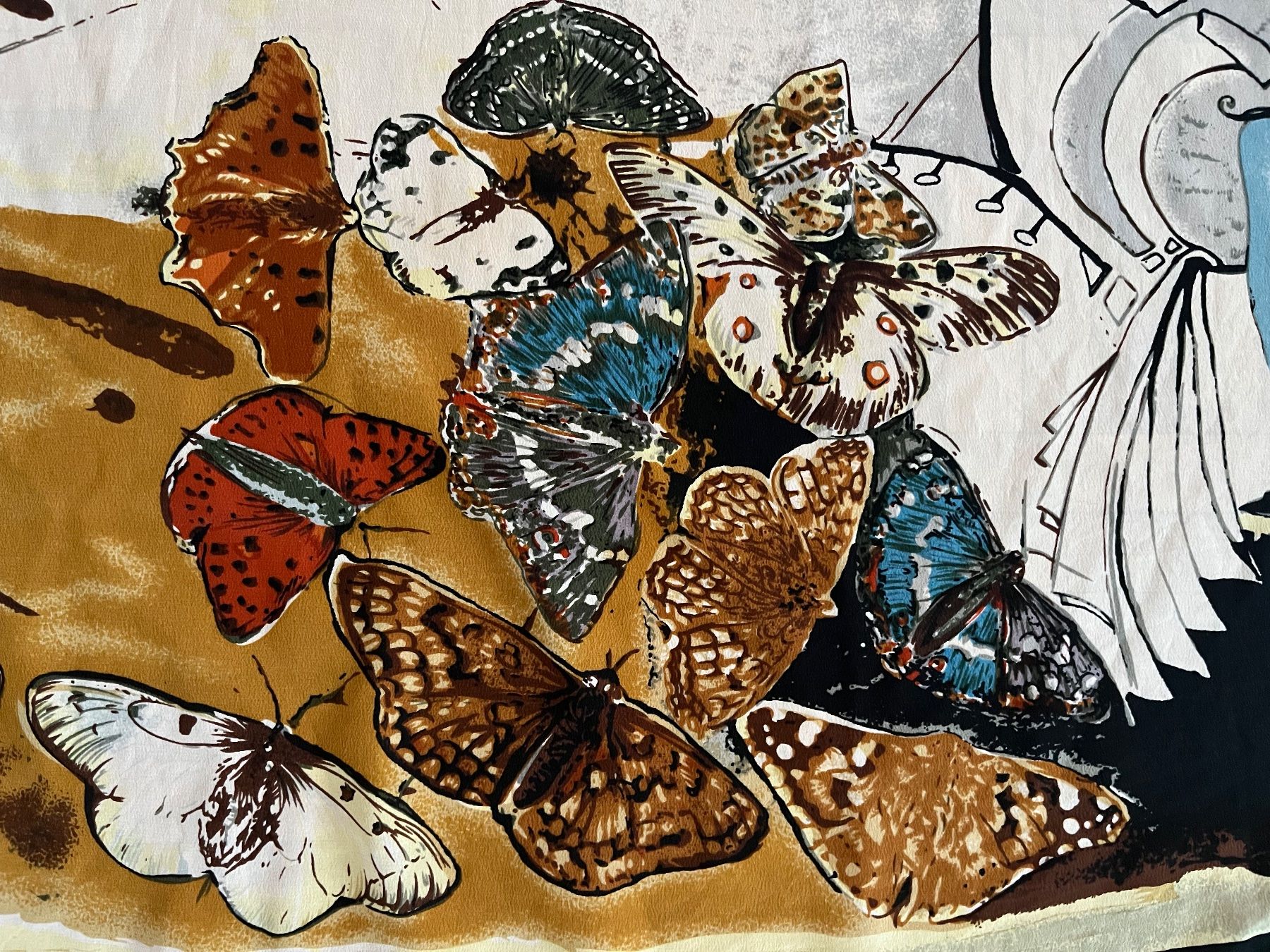 Foulard & Sciarpe: Seidentuch Salvator Dali – Usato da Basel venduto da pat_yp5k 2