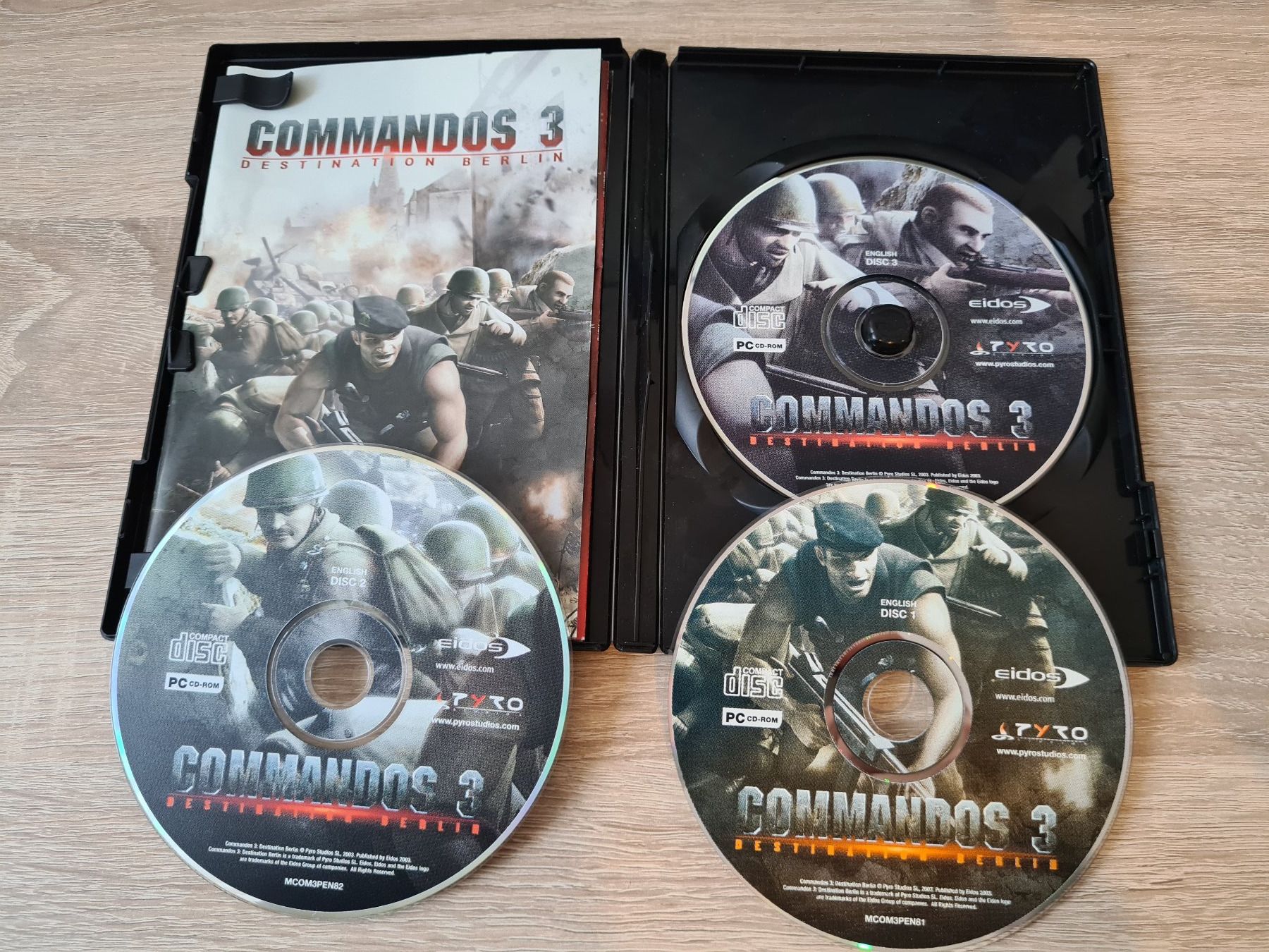 Giochi: Commandos 3 Destination Berlin (3 CD) (English) - PC – Usato da Carouge GE venduto da Franllo 2