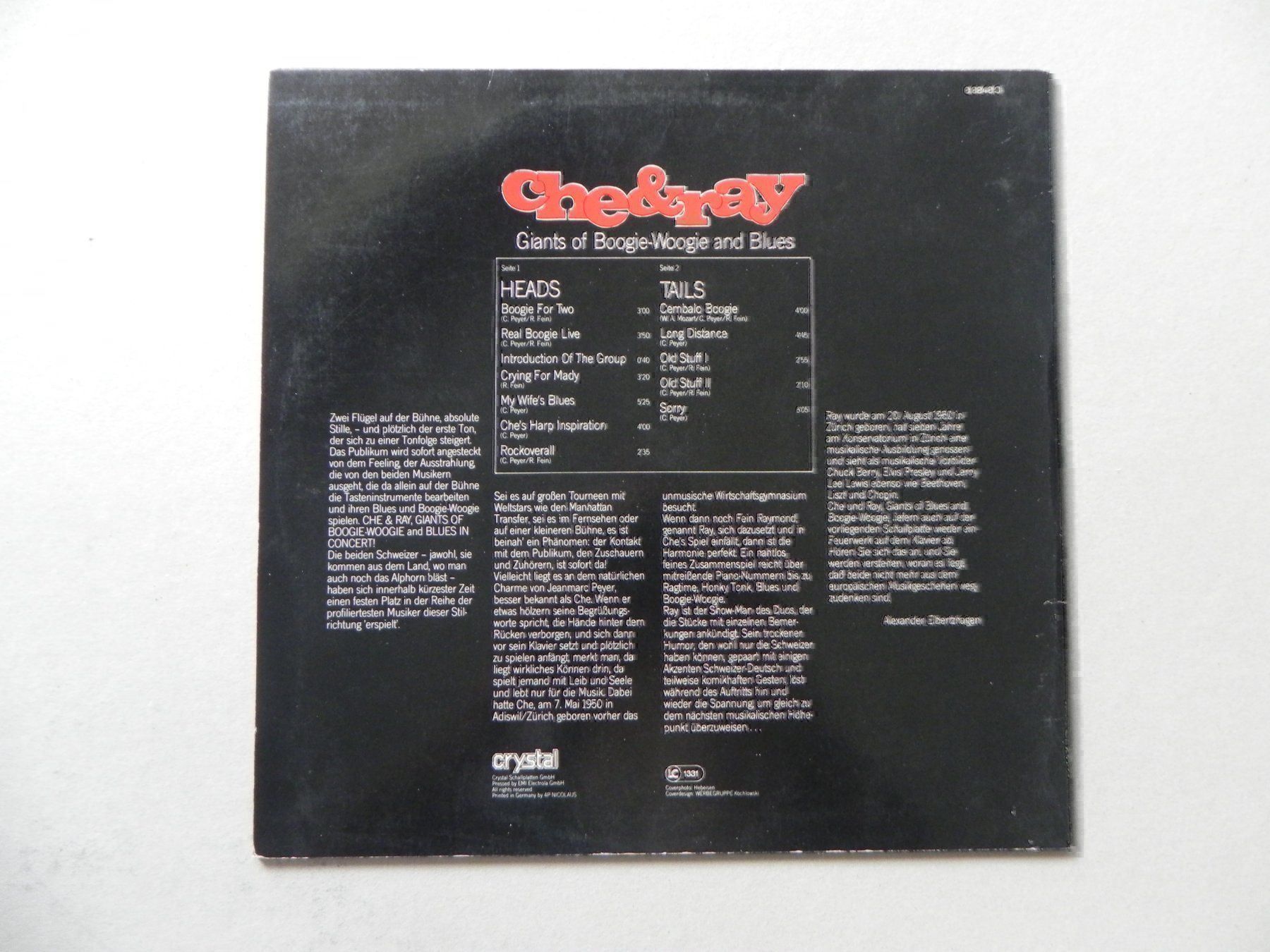 Dischi in vinile: LP CH Schweiz Che & Ray 1977 Live ! – Usato da Siebnen venduto da krimsie 1