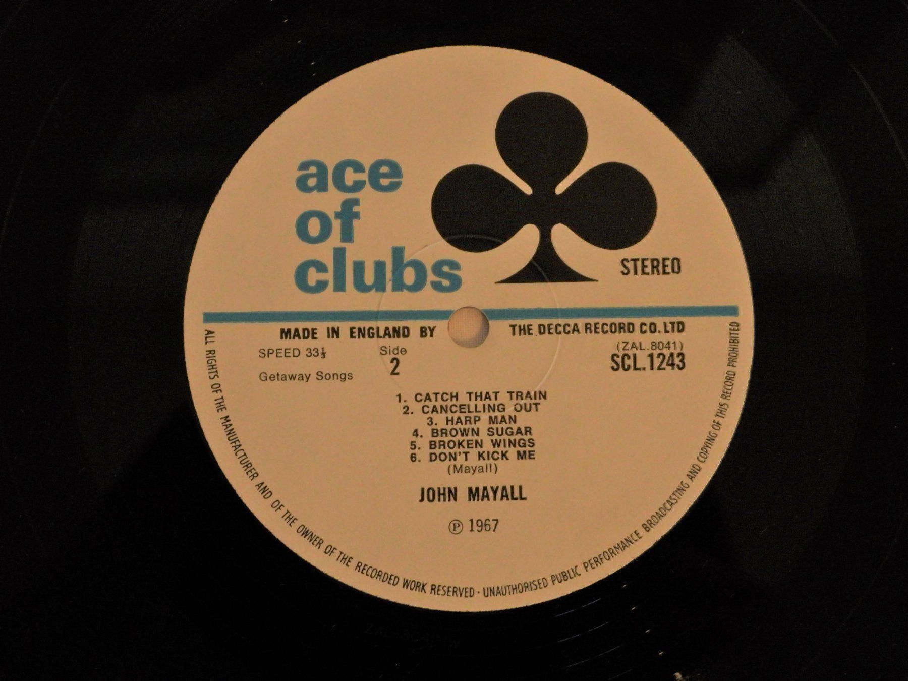 Vinyles: John Mayall the blues alone  LP 1967 – D'occasion à Dübendorf par mar_85sd 5