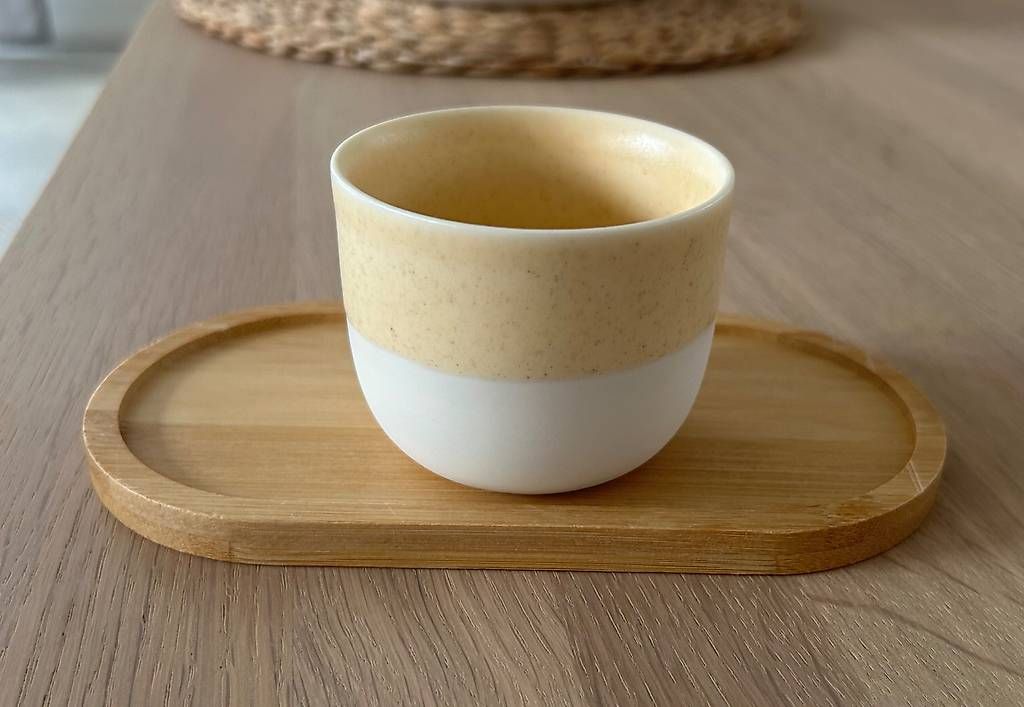 Tasses: 8 Keramik Espresso Tassen mit 8 Untersetzer – D'occasion à Diegten par ste_pvd5 1
