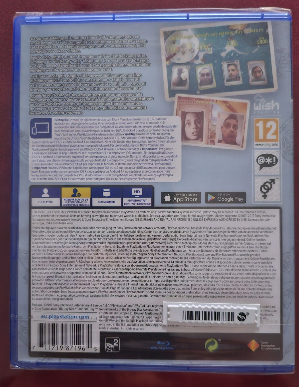 Sony Giochi: Jeu PS4 "That's you!" neuf – Nuovo e nell'imballaggio originale da HENNIEZ venduto da mjm_vp6n 1